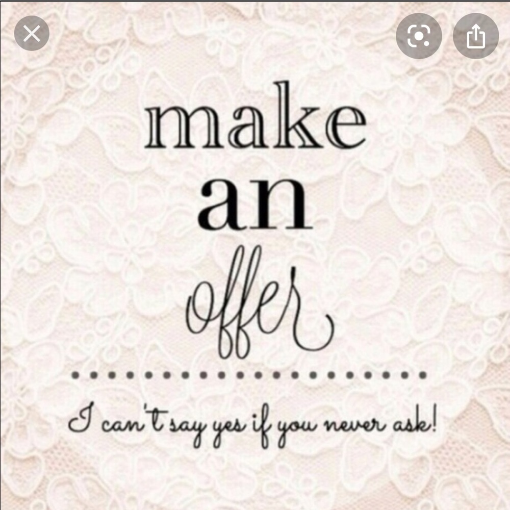 Make me an offer!